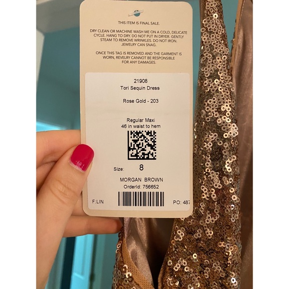 Bridesmaid dress/ evening gown - Picture 4 of 4